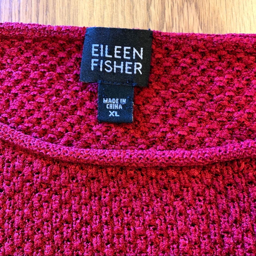 Eileen Fisher Womens XL Knit Boat Neck Sweater - Picture 4 of 4